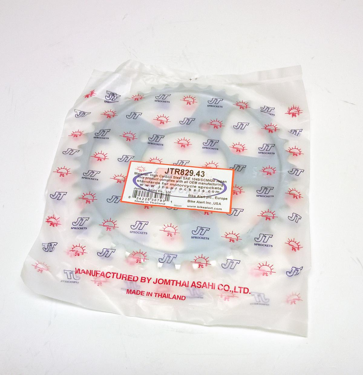 REAR SPROCKET STEEL JTR829.43