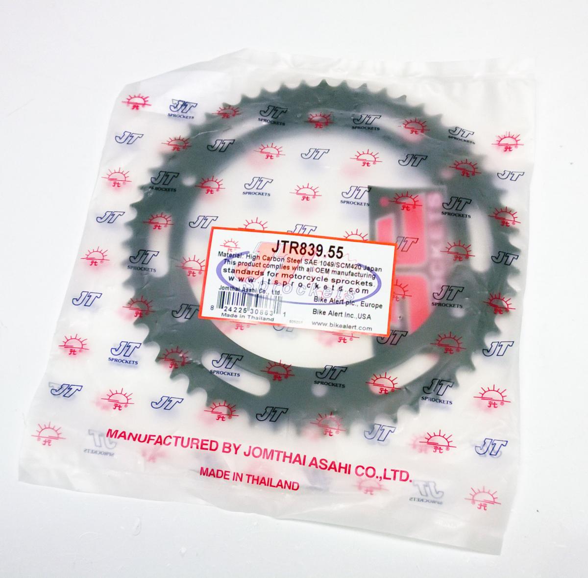 REAR SPROCKET JTR839.55 STEEL