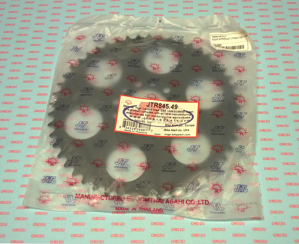 REAR SPROCKET JTR845.49 STEEL