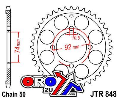 REAR SPROCKET JTR848.39 JT