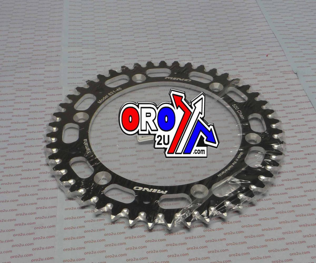 MINO REAR SPROCKET ALLOY BLK 853, 25-831-520-46