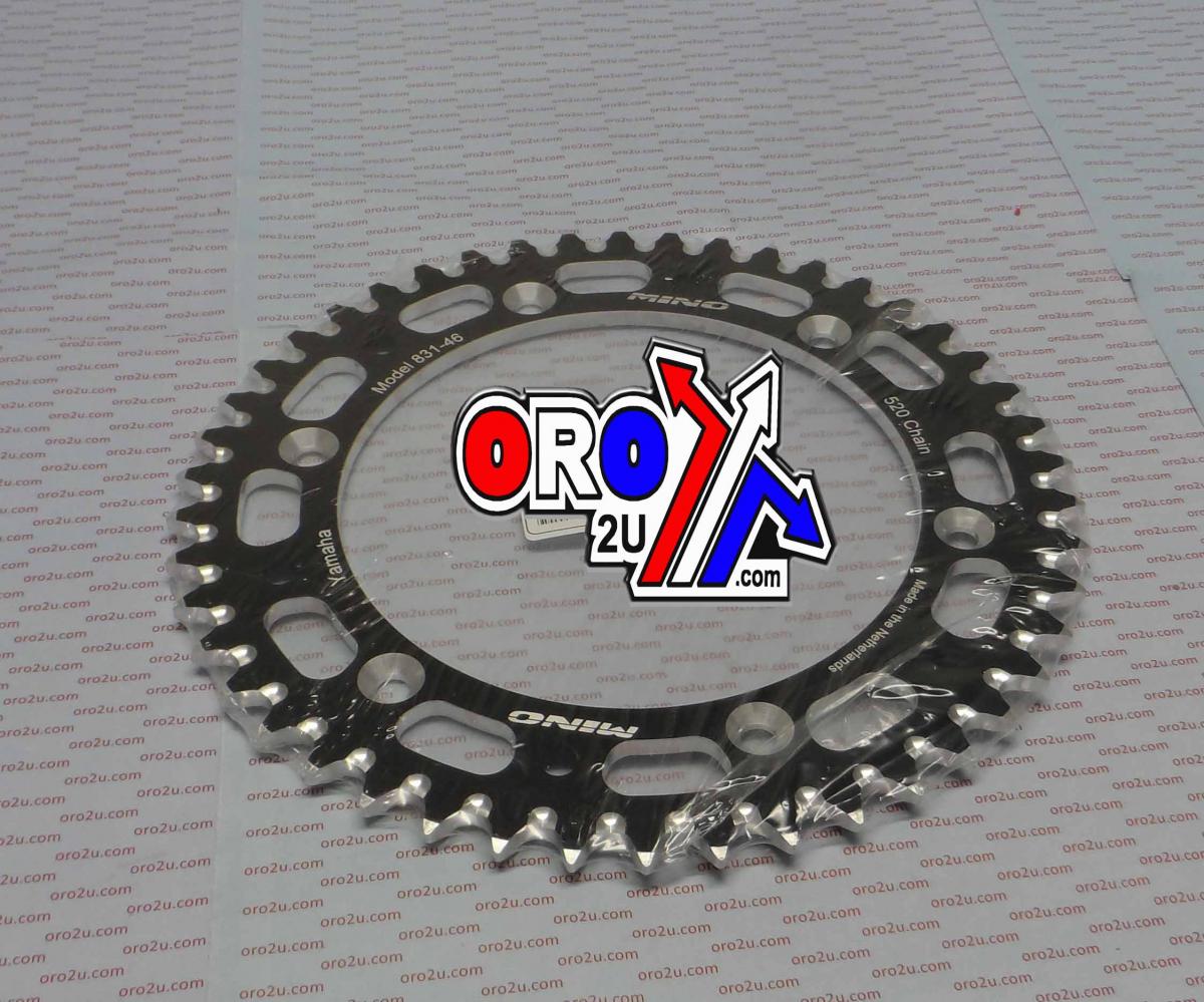 MINO REAR SPROCKET ALLOY BLK 853, 25-831-520-46