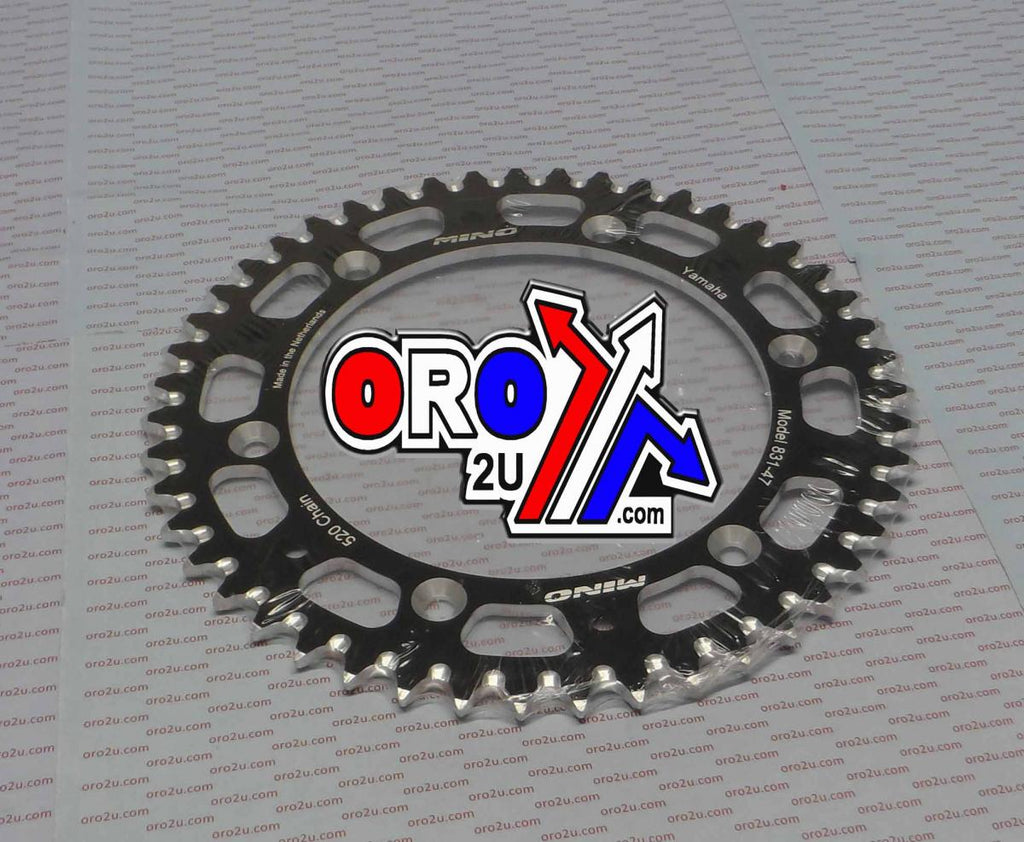 MINO REAR SPROCKET ALLOY BLK 853, 25-831-520-47
