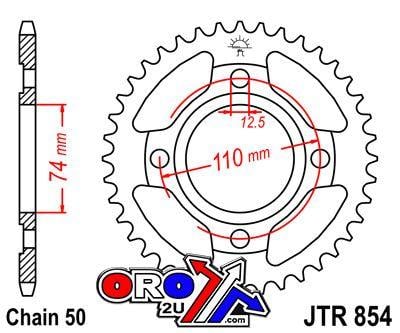 REAR SPROCKET JTR854.43 JT 50