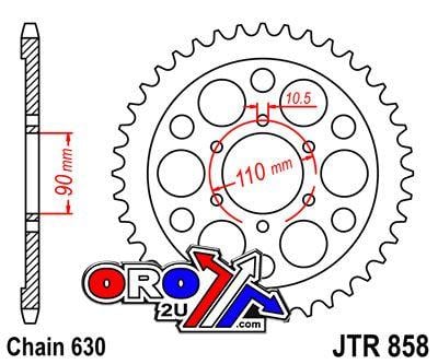 REAR SPROCKET JTR858.35 JT