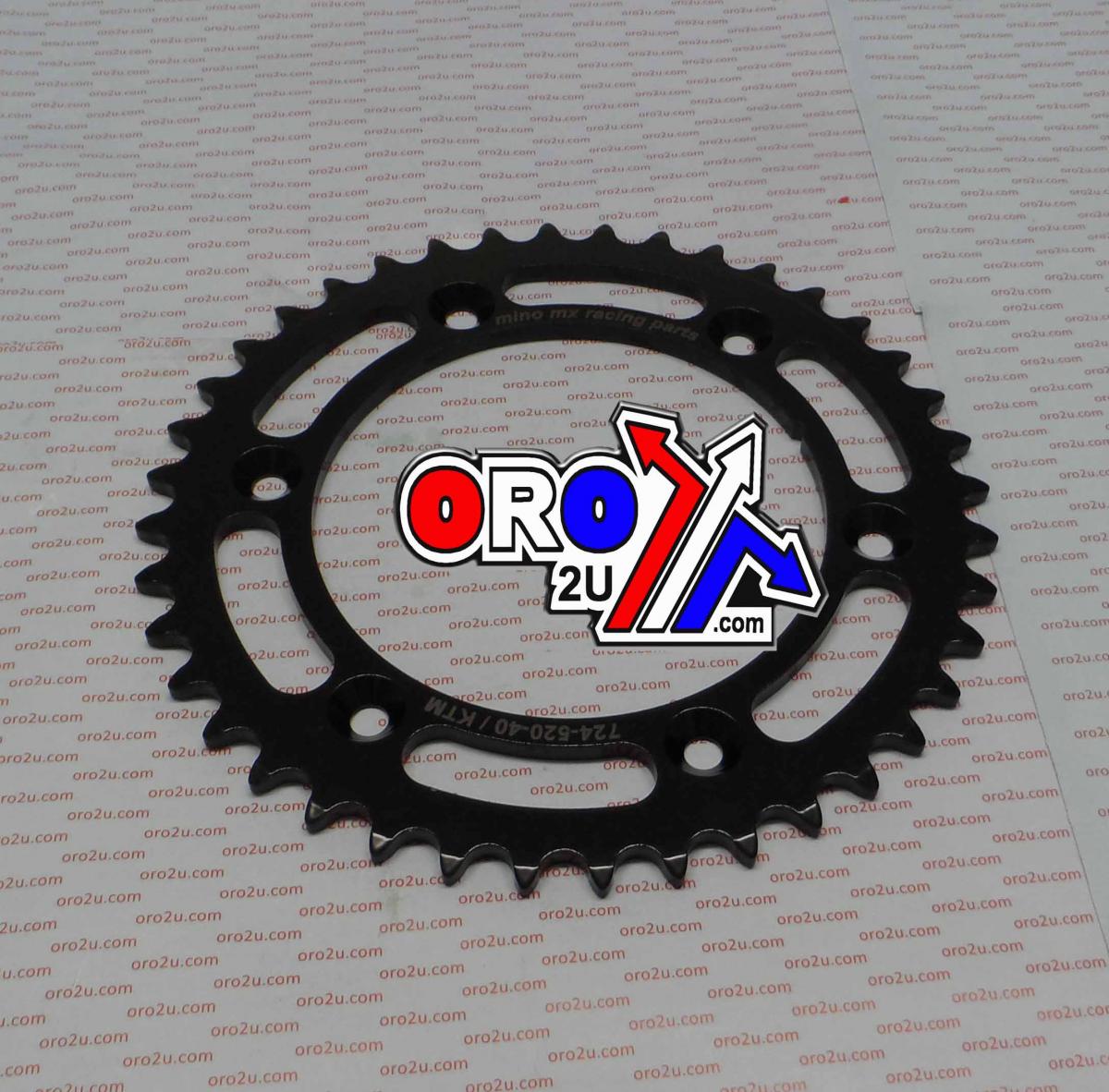 MINO REAR SPROCKET STEEL HARD 897, 24-724-520-40