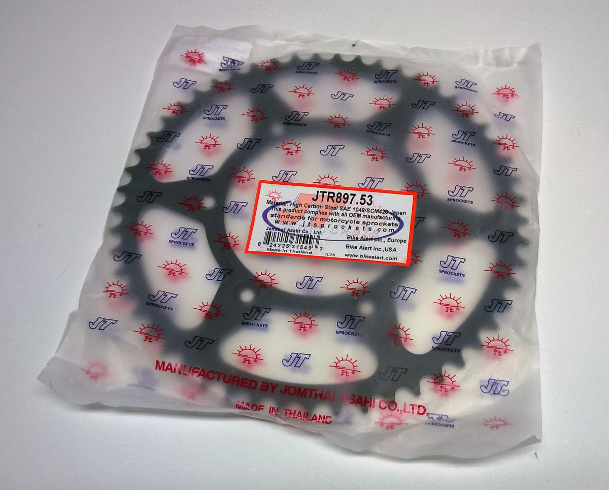 REAR SPROCKET STEEL JTR897.53 SR897-53, JTR897.53, SR897-53
