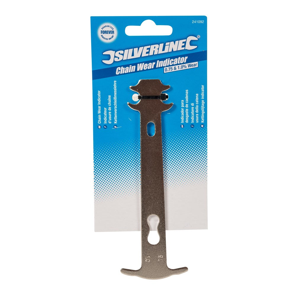 Bicycle Chain Wear Indicator 0.75 & 1.0% Wear
