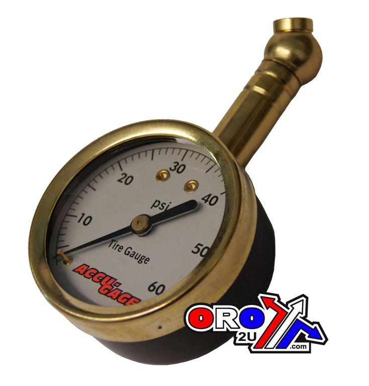 TYRE PRESSURE GAUGE 60 PSI, ACCU-GAGE 60XGA, 60XGA