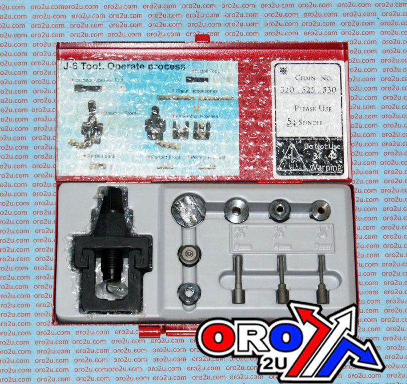 HEAVY DUTY CHAIN BREAKER AND RIVETING TOOL KIT