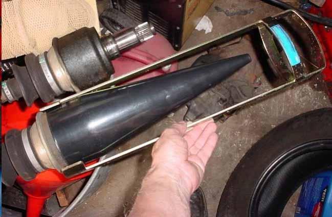 £2.00+ VAT WAS 20.00 SURFACE RUST, CV BOOT INSTALLATION TOOL, SEE OTHER IMAGE FOR MARKS