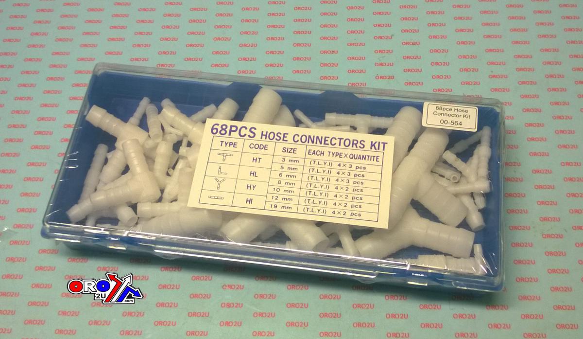 HOSE CONNECTORS KIT 68pc