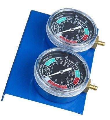 2 Pcs Motorcycle Carburettor Vacuum Gauges, Balancer Synchronizer Tool with Hose