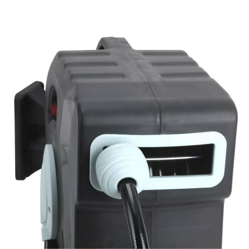 AIR LINE 20 METER HOSE REEL, Retractable Air Compressor Line Hose Reel, RE 84990300