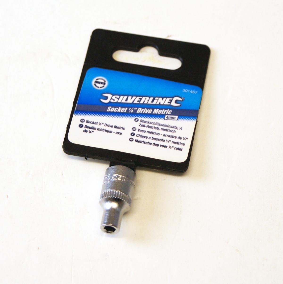 4.0mm SOCKET 1/4 DRIVE