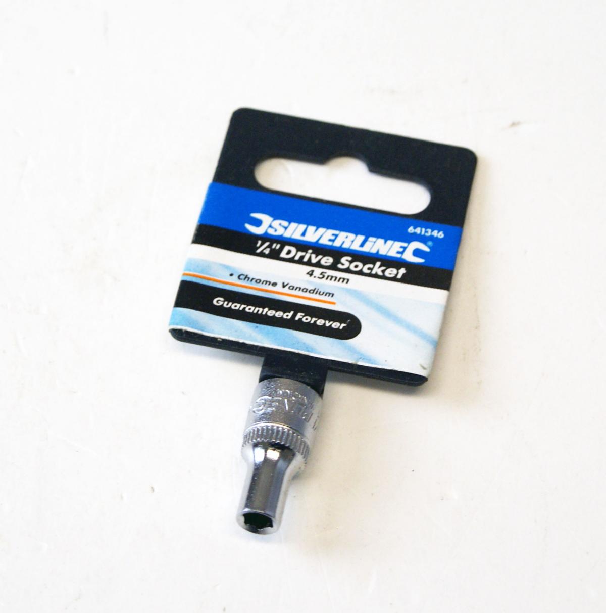 4.5mm SOCKET 1/4 DRIVE