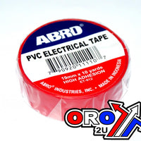 Red PVC Electrical Insulation Tape 19mm x 10 yards