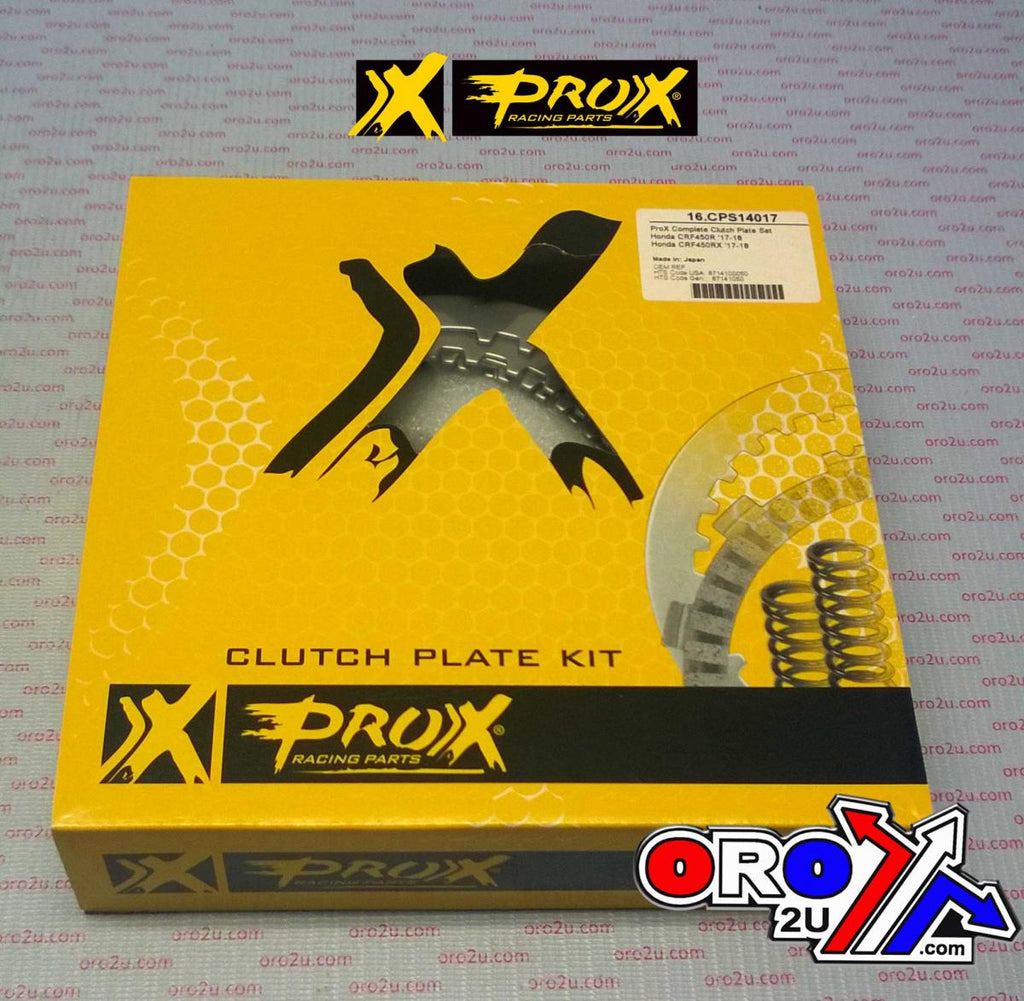 CLUTCH KIT CRF450R & RX 2017, PROX 16.CPS14017