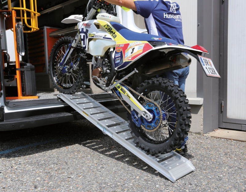 Aluminum Ramp for Loading/Unloading Motorcycles 2220x280mm 350kg Capacity - Beta Tools 3057