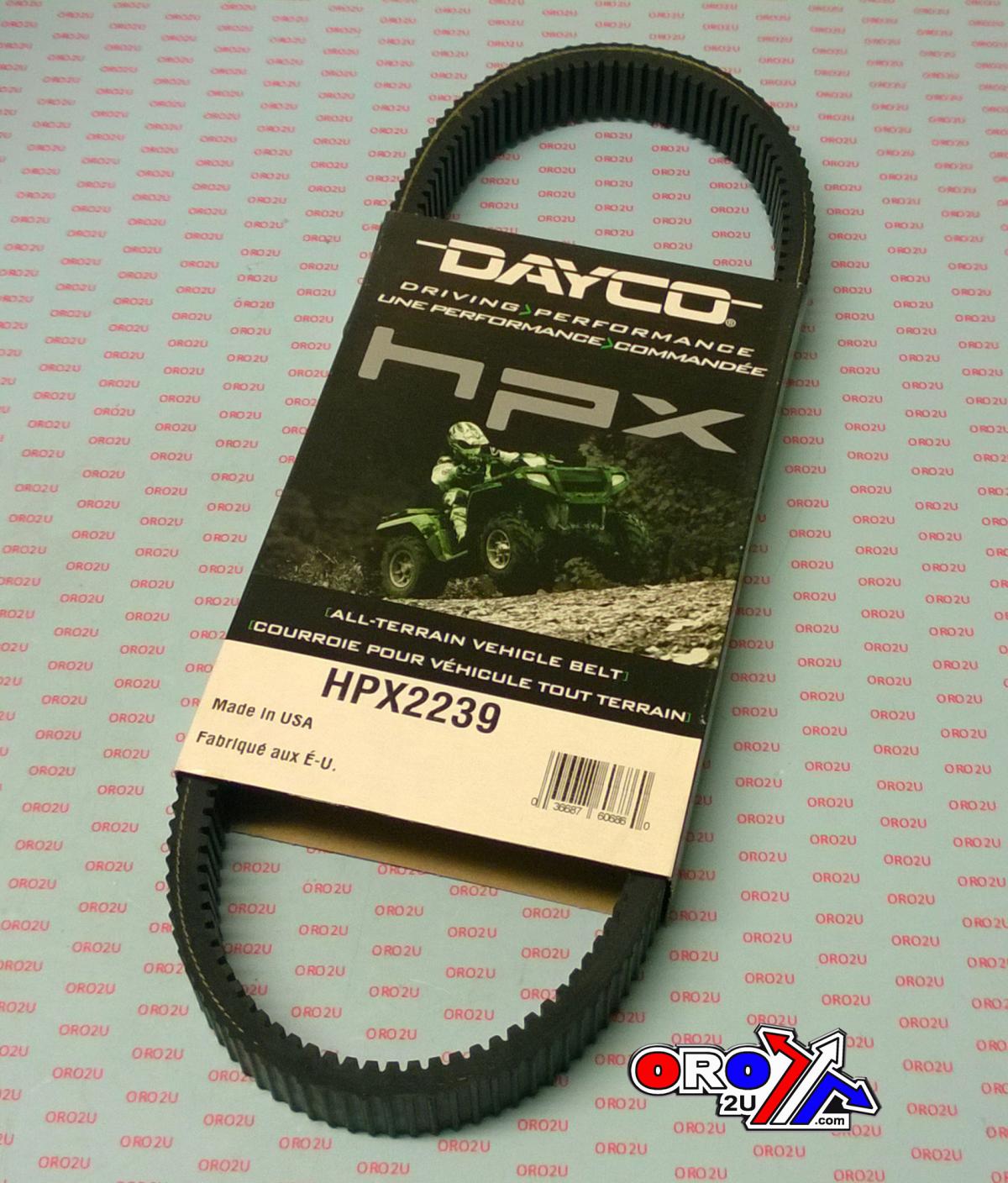 DRIVE BELT DAYCO HPX2239 POLARIS, SPORTSMAN 450/500/570/700, RANGER X2
