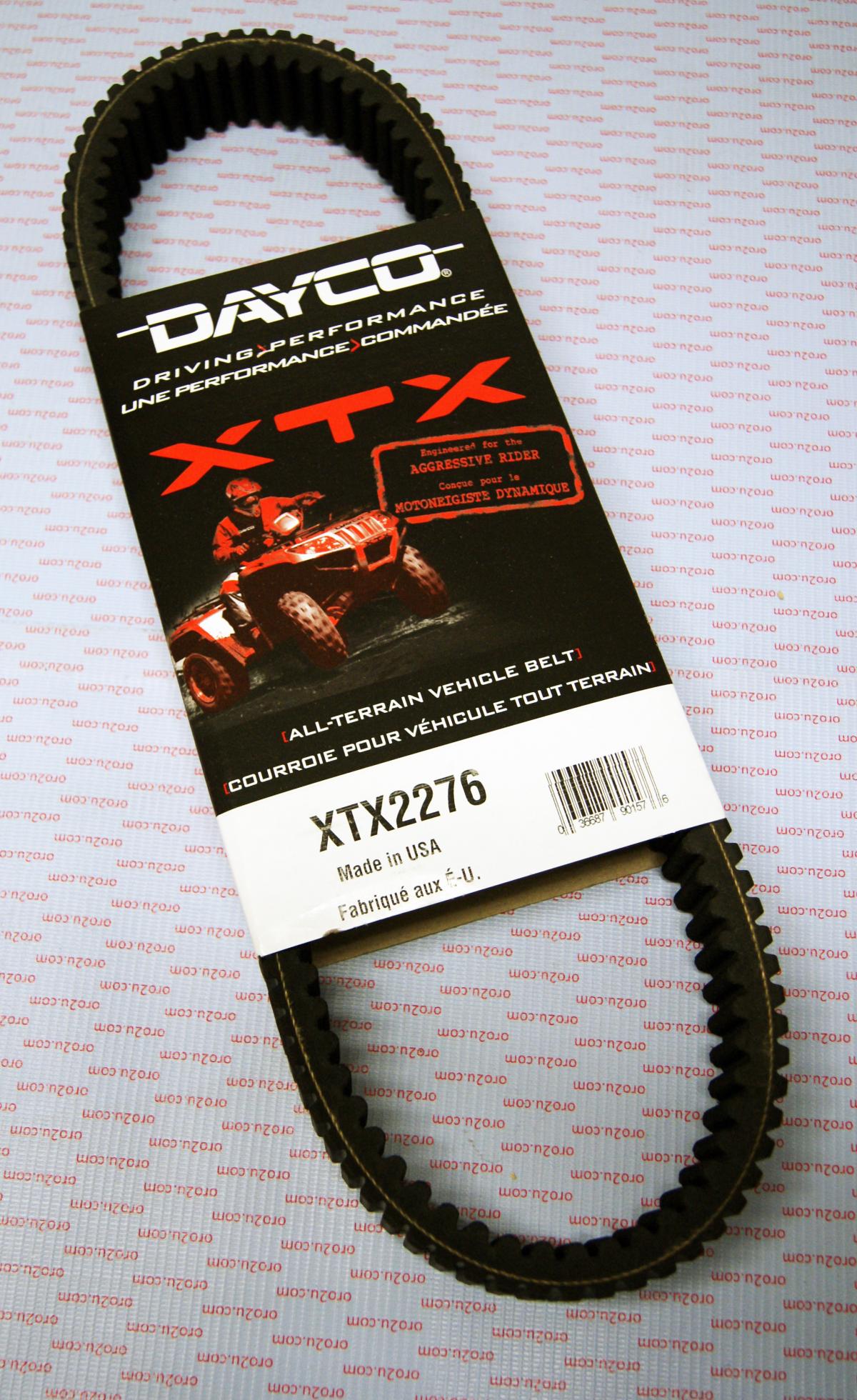 DRIVE BELT DAYCO XTX2276 POLARIS, PRO XD RANGER CREW/XP 1000 RZR TURBO