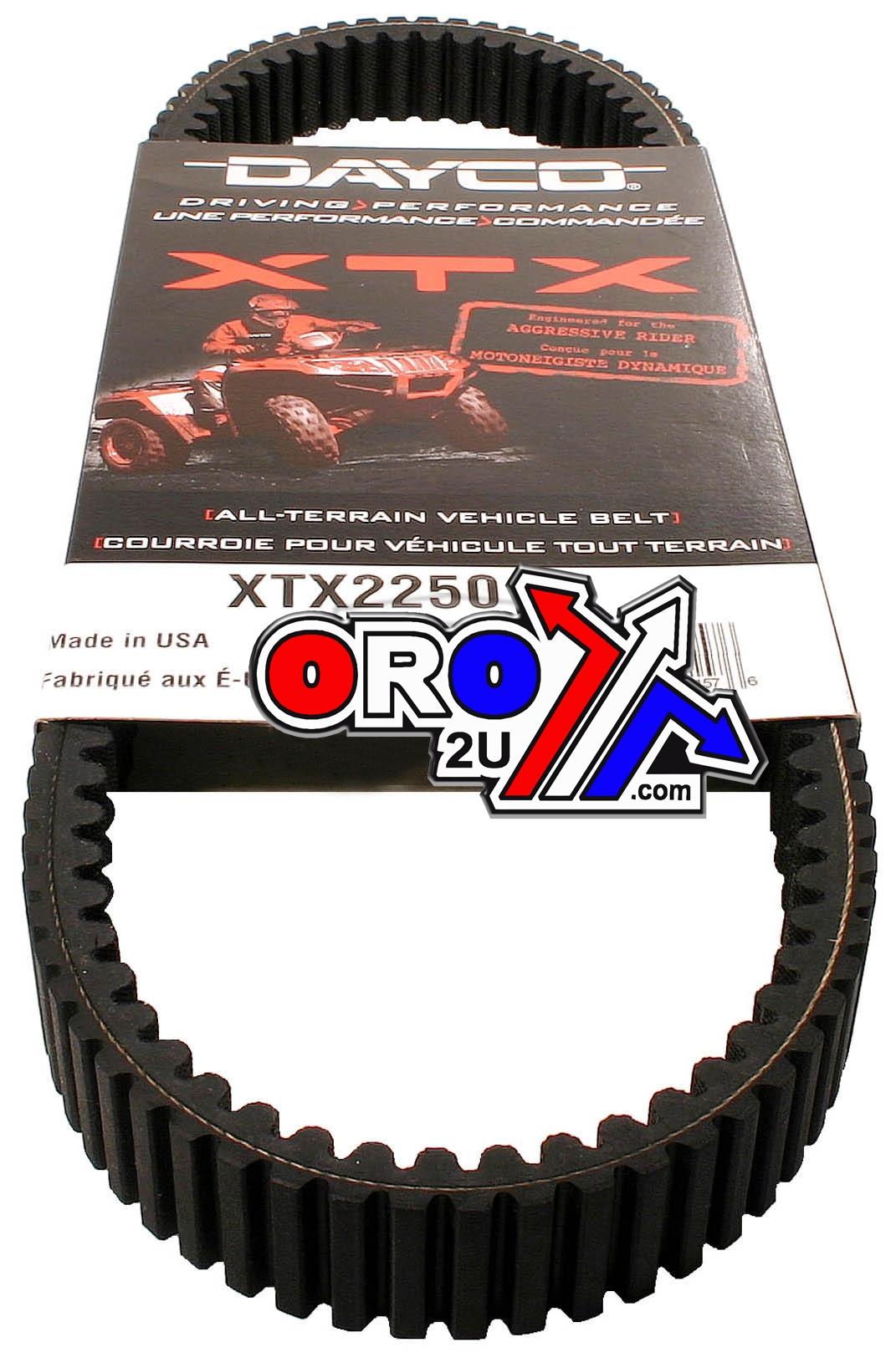 DRIVE BELT DAYCO XTX2250 POLARIS, RANGER 800 RZR 800