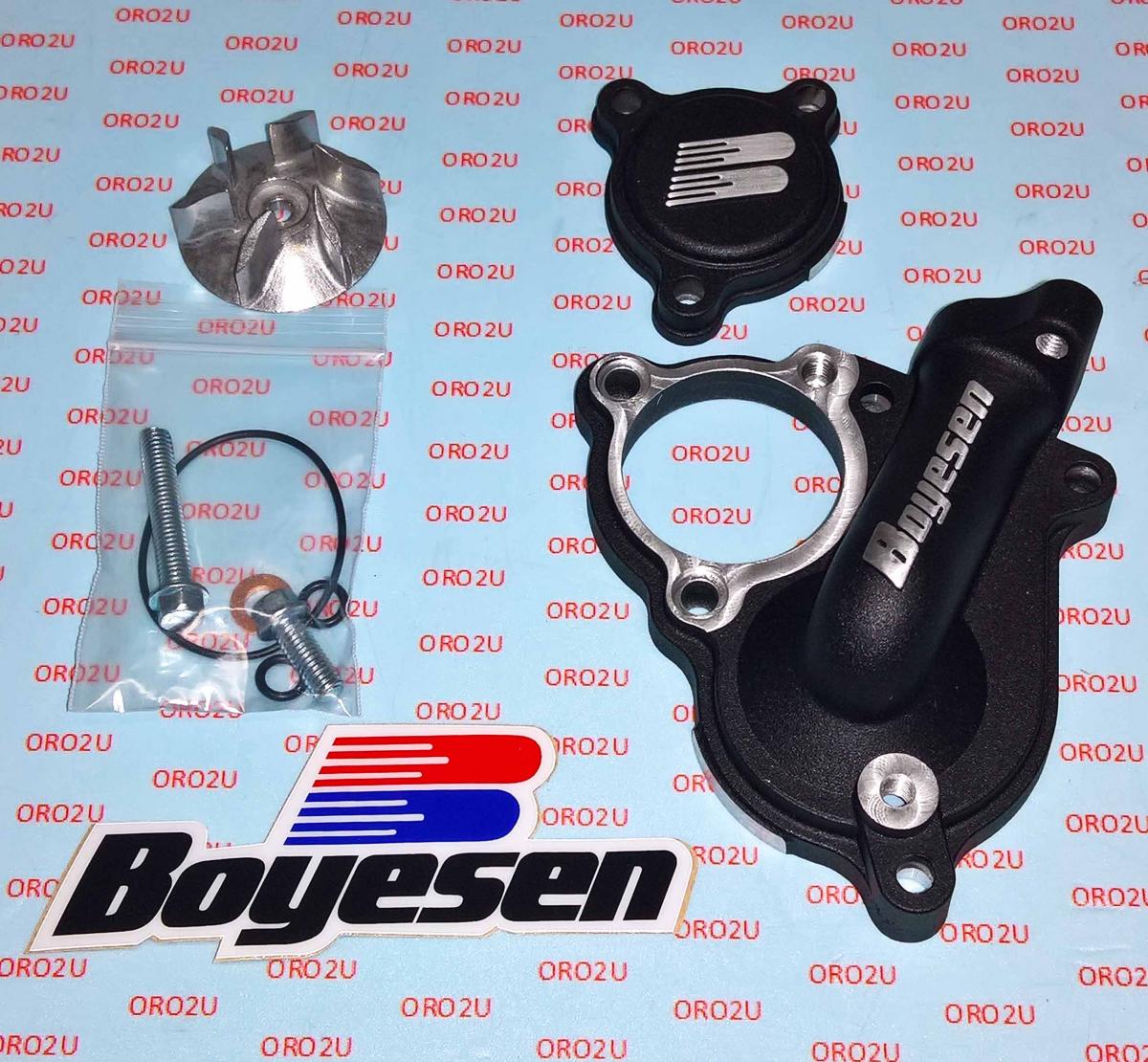 WATER PUMP COVER 04-16 KX250F, BOYESEN WPK-17B SUPERCOOLER