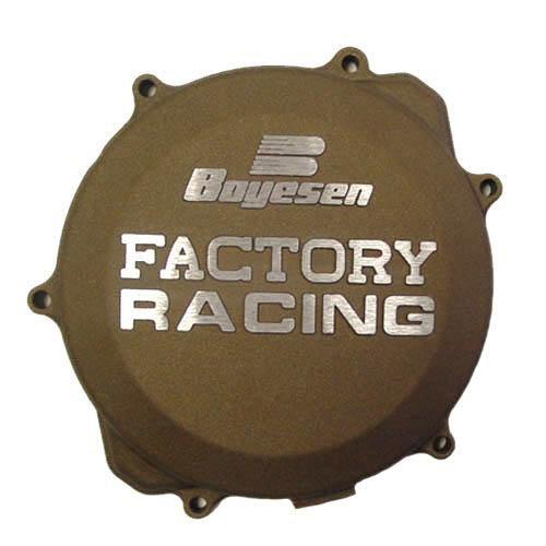 CLUTCH COVER 99-25 YZ250, BOYESEN CC-32AM MAGNESIUM