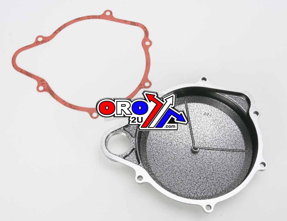 CLUTCH COVER 10-17 CRF250R, BOYESEN CC-07A SILVER/BLACK