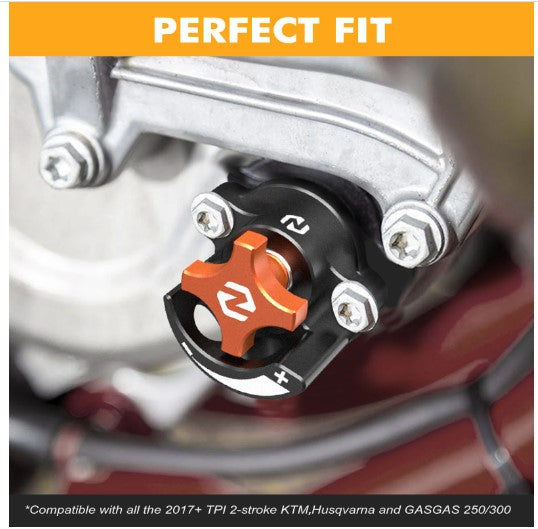 Power Valve Adjuster KTM Husqvarna GAS GAS 250 300 EXC XC XCW SX 6D TPI 98-23 150 XCW EXC