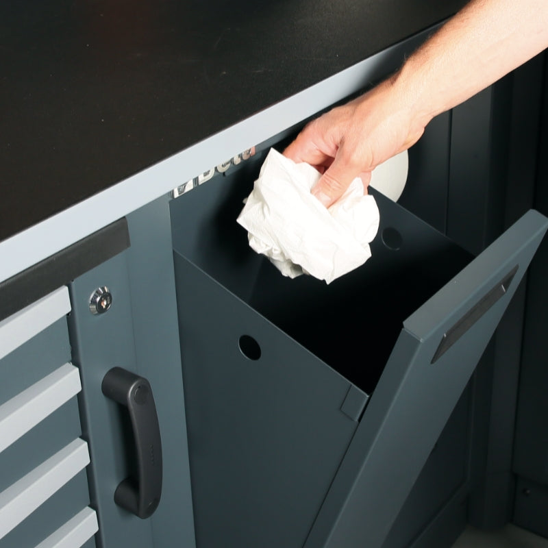 Fixed Service Module for RSC50 with Waste Bin, Paper Roll Compartment, 2 Drawers 310x370mm, Adjustable Feet - BetaRSC50 RSC50 MS-2C