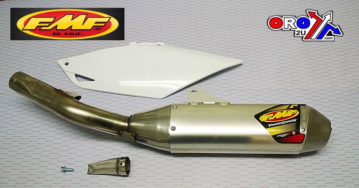 13-16 CRF450 PC4 HEX FMF, SILENCER 041505 POWERCORE, 041493 OLD NO