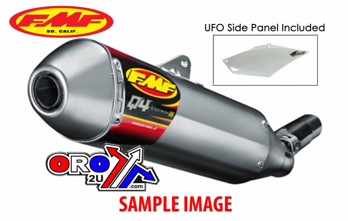 17-20 CRF450R/RX Q4 HEX FMF, SILENCER 041558 EXHAUST