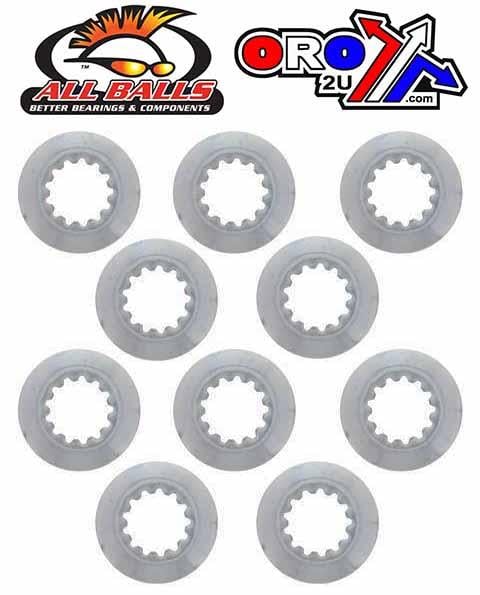 COUNTERSHAFT WASHER PK/10, ALL BALLS 25-6018, FRONT SPROCKET TAB LOCK WASHER