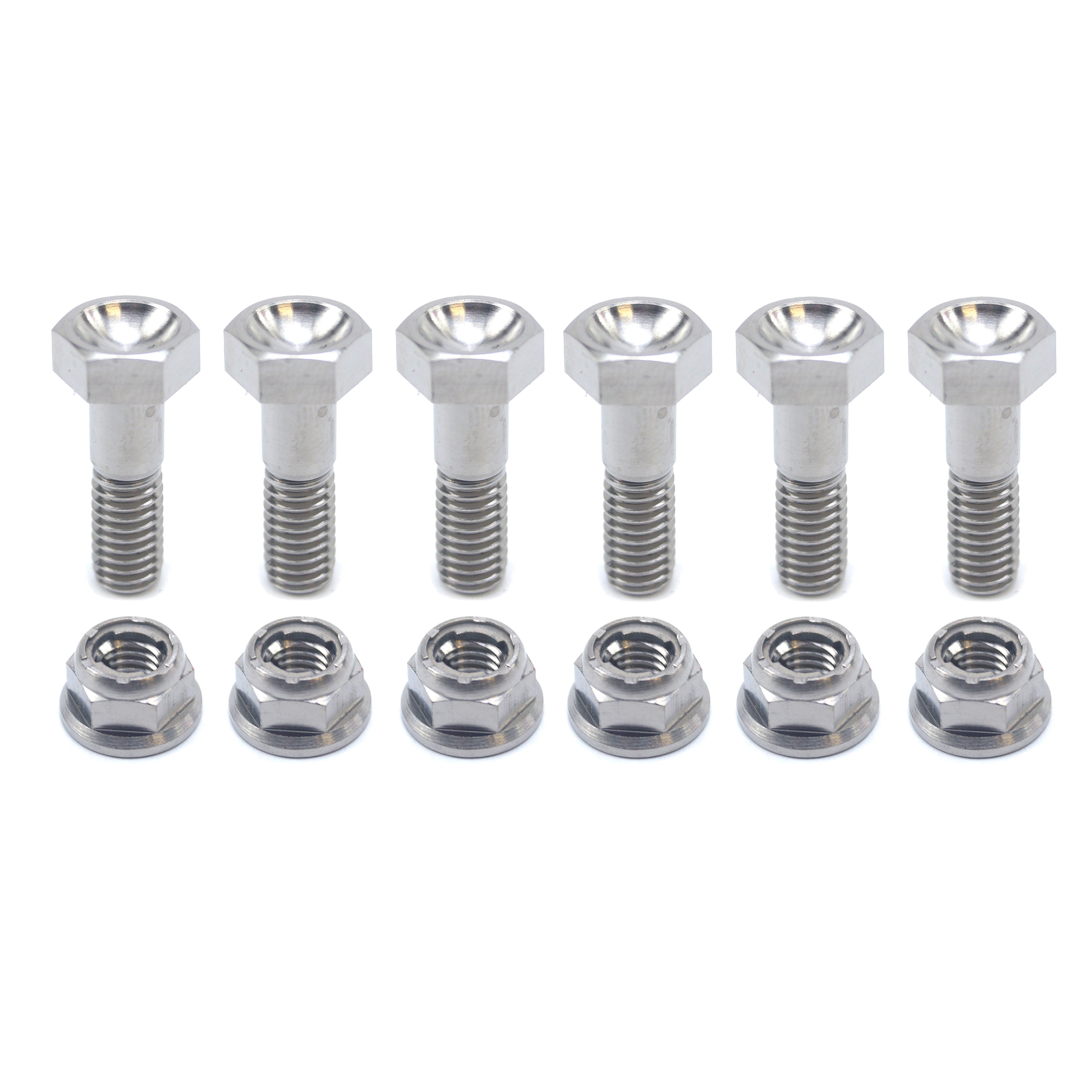 TI GR5 BOLTS DISC HONDA KIT/6, TITANIUM FRONT KIT 95>2021, / FIR BRAND