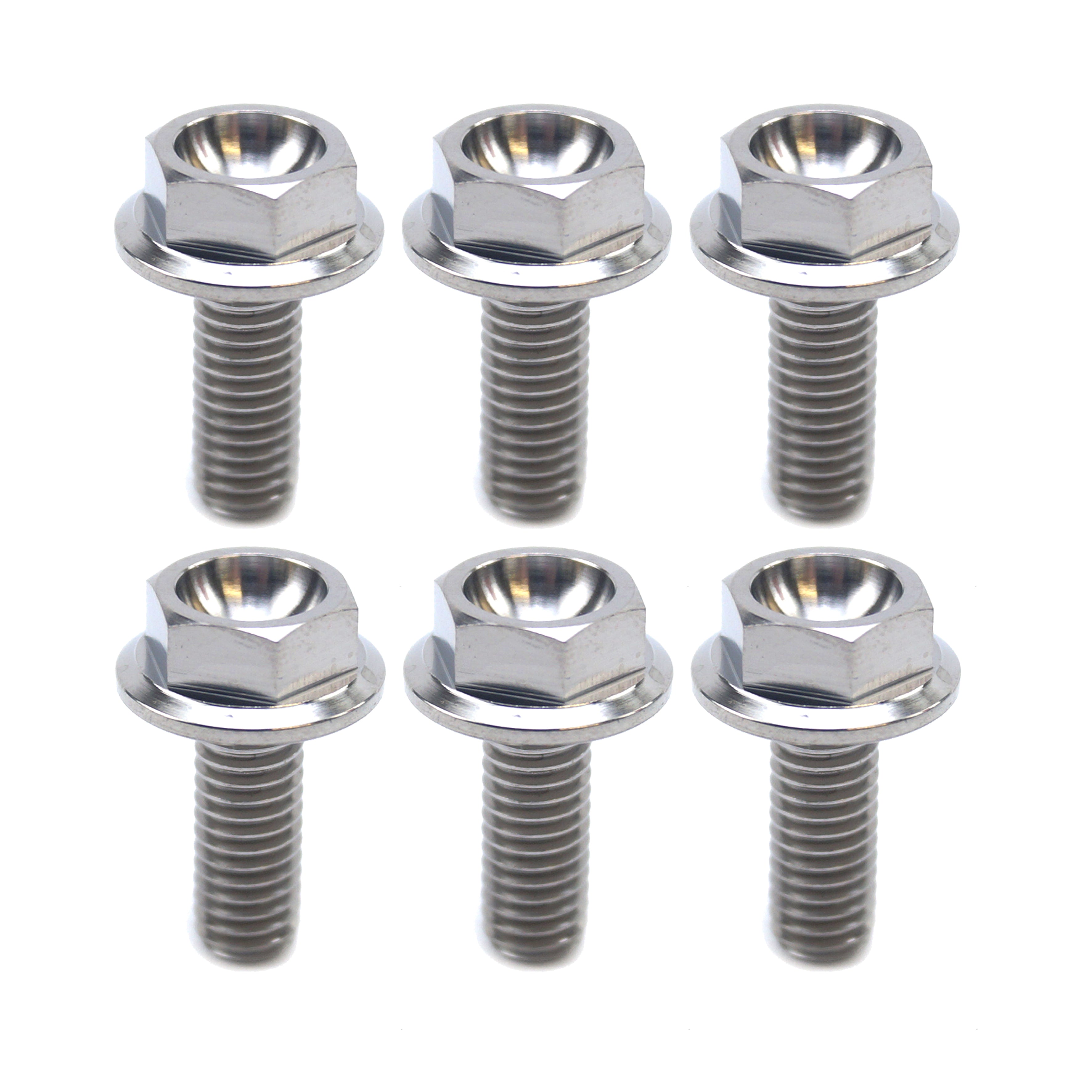 BOLT DISC YAMAHA REAR KIT/6, TITANIUM / / M6, 90109-065G4-00 / 90105-06109-00