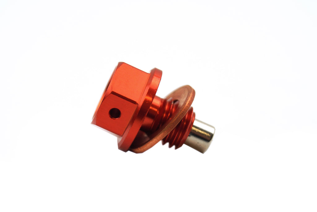 MAGNETIC OIL DRAIN PLUG M10x1.50, ORANGE