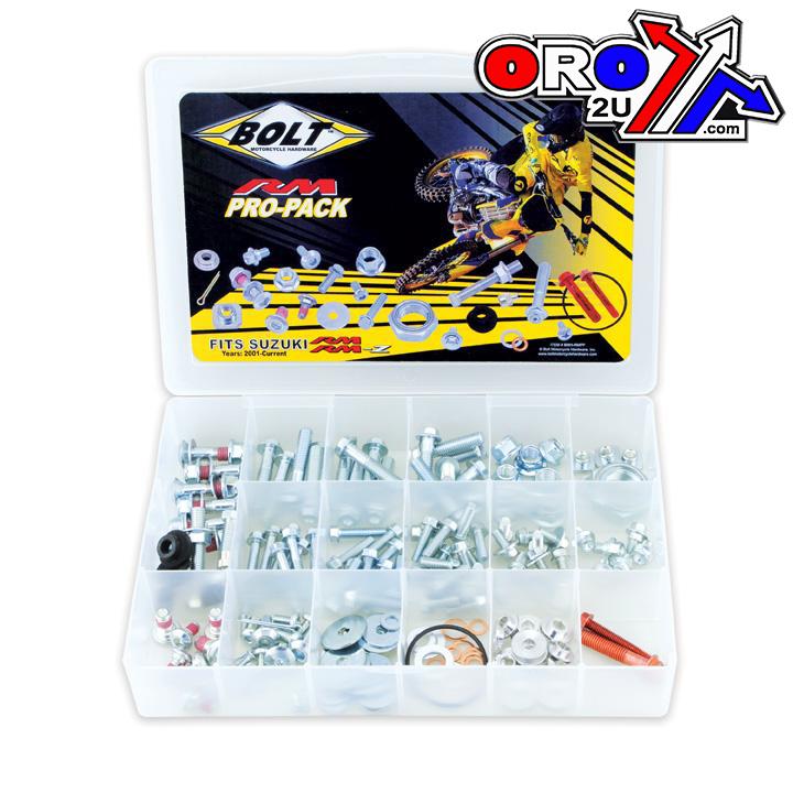 BOLT Suzuki RM/RMZ PRO KIT, MOTOCYCLE HARDWEAR BMH-RMPP