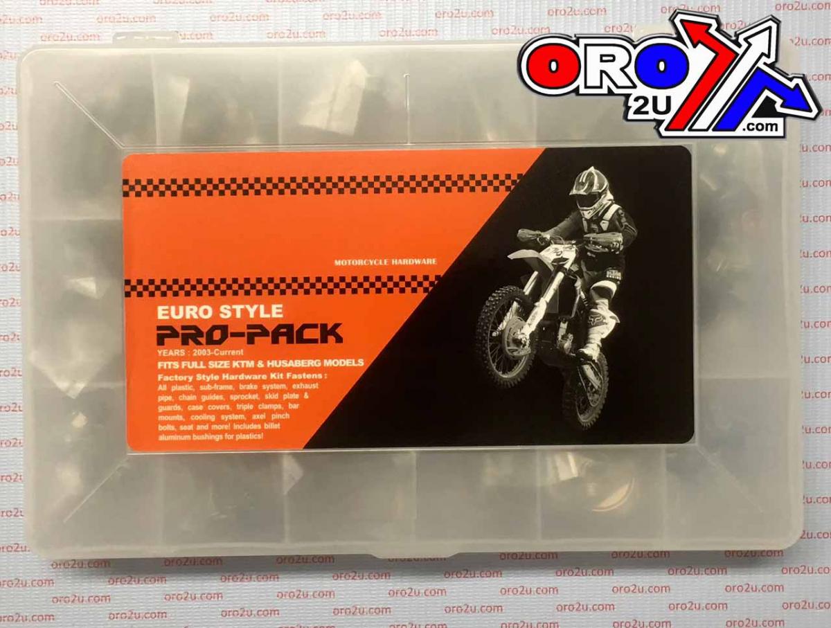 BOLT KIT FACTORY KTM HUSQV, PRO PACK HUSABERG 160 pcs kit