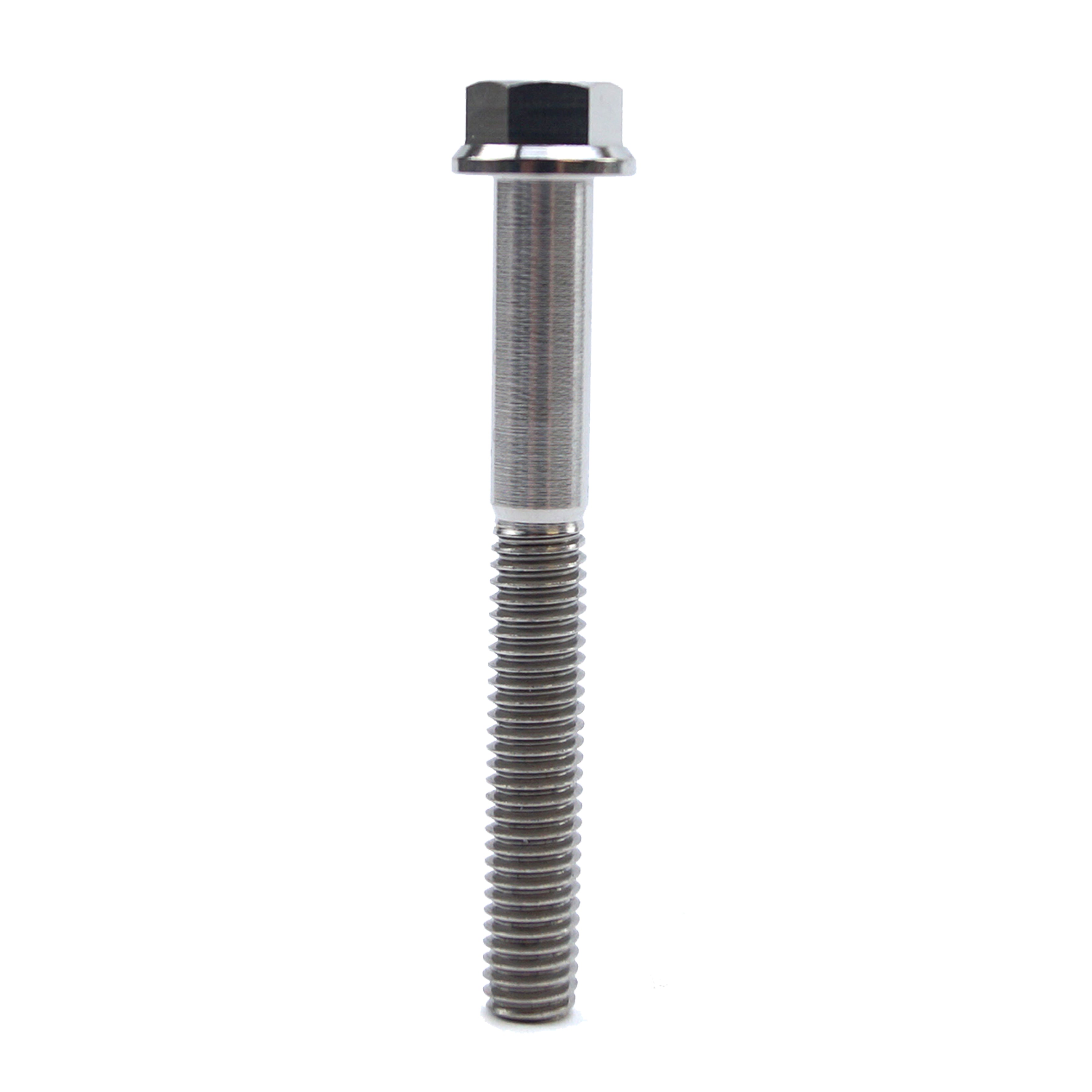 TITANIUM GR5 BOLT M6 x 50mm EACH, FLANGE OD: 11mm / HEX SIZE: 8mm, /