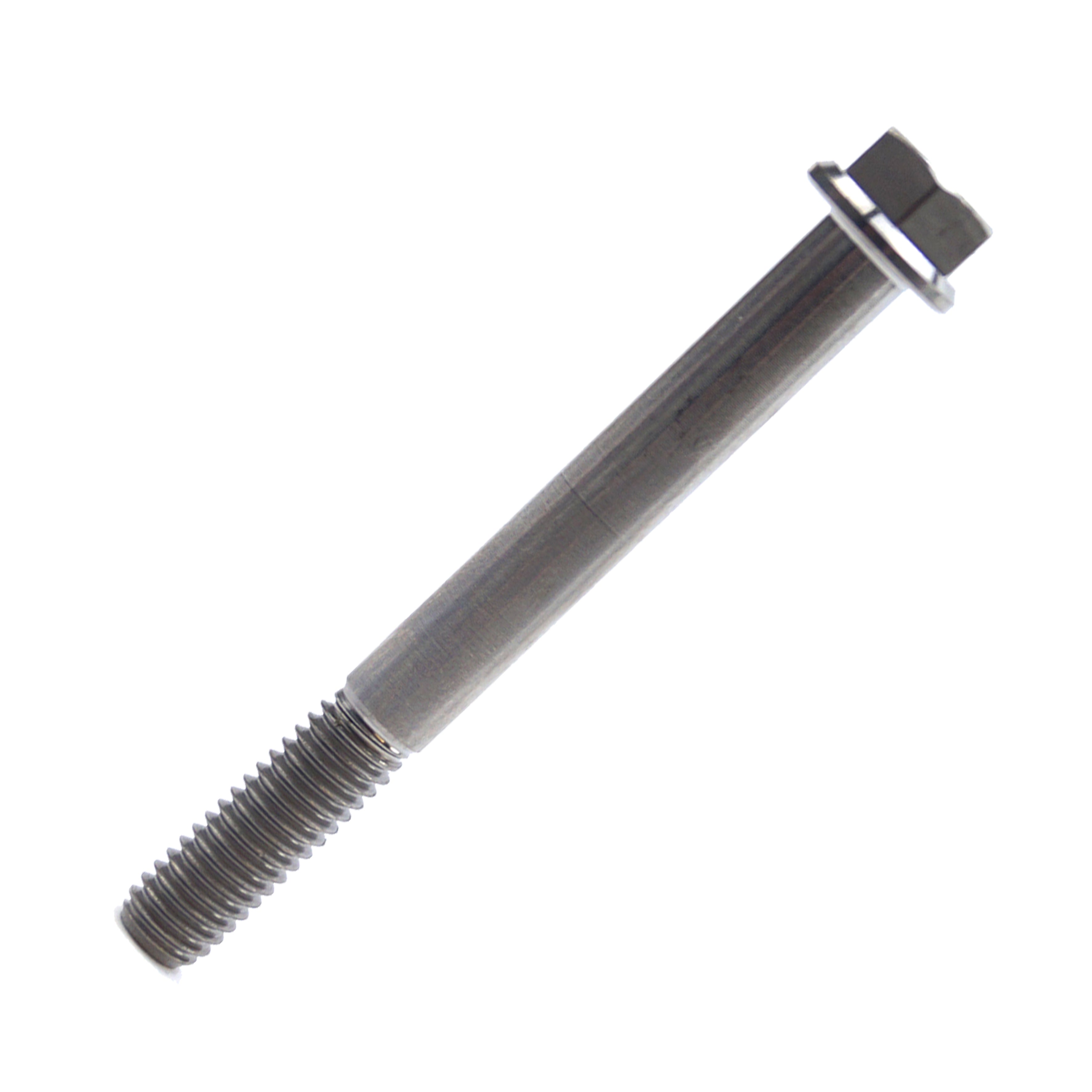 TITANIUM GR5 BOLT M6 x 55mm EACH, FLANGE OD: 11mm / HEX SIZE: 8mm, /
