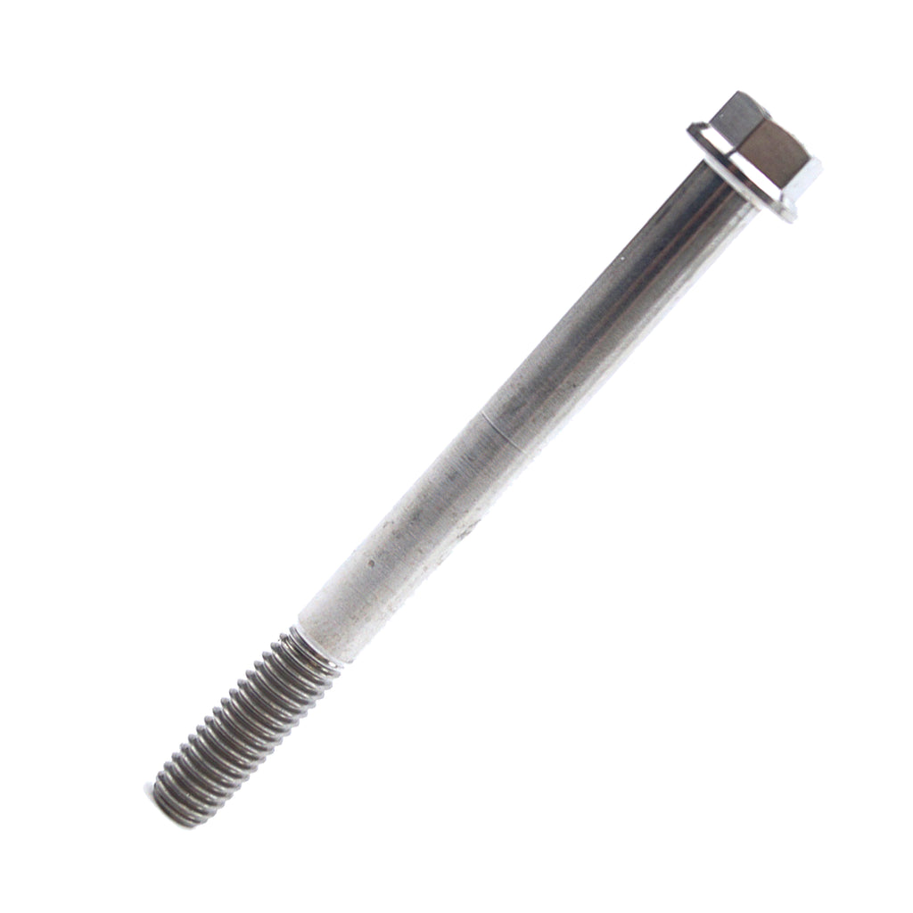 TITANIUM GR5 BOLT M6 x 65mm EACH, FLANGE OD: 11mm / HEX SIZE: 8mm, /