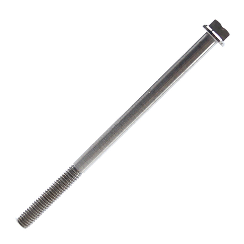 TITANIUM GR5 BOLT M6 x 100mm EACH, FLANGE OD: 11mm / HEX SIZE: 8mm, /