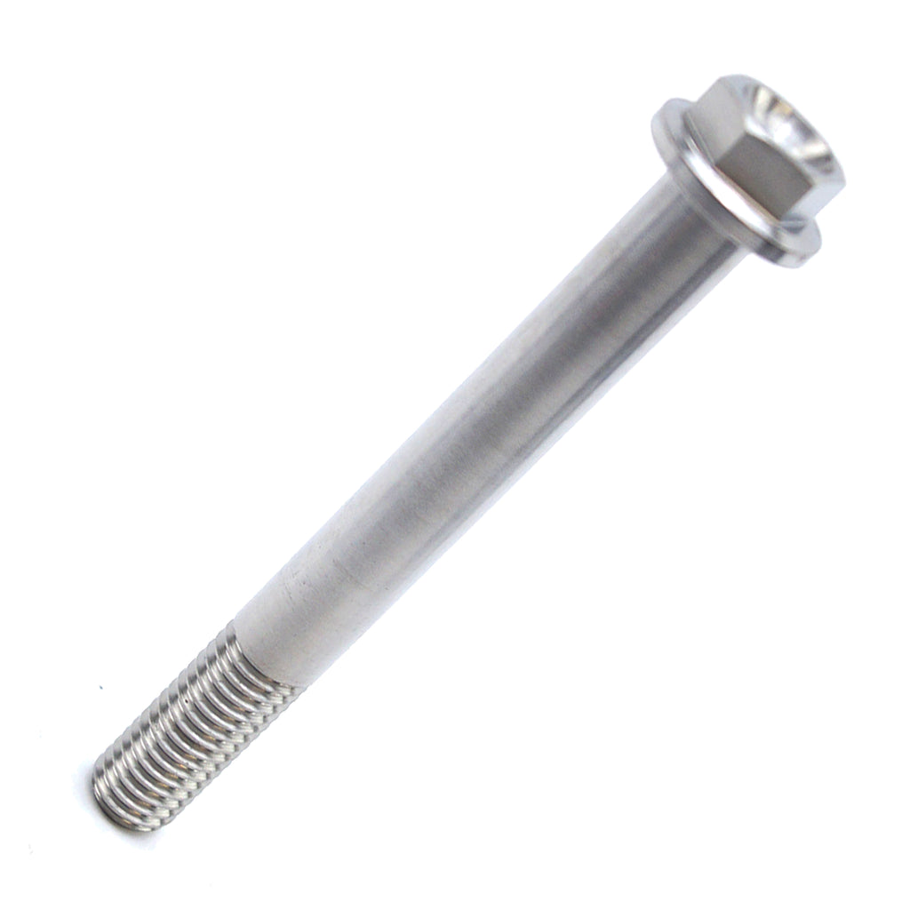 TITANIUM GR5 BOLT M8 x 70mm EACH, FLANGE OD: 14mm / HEX SIZE: 10mm, /