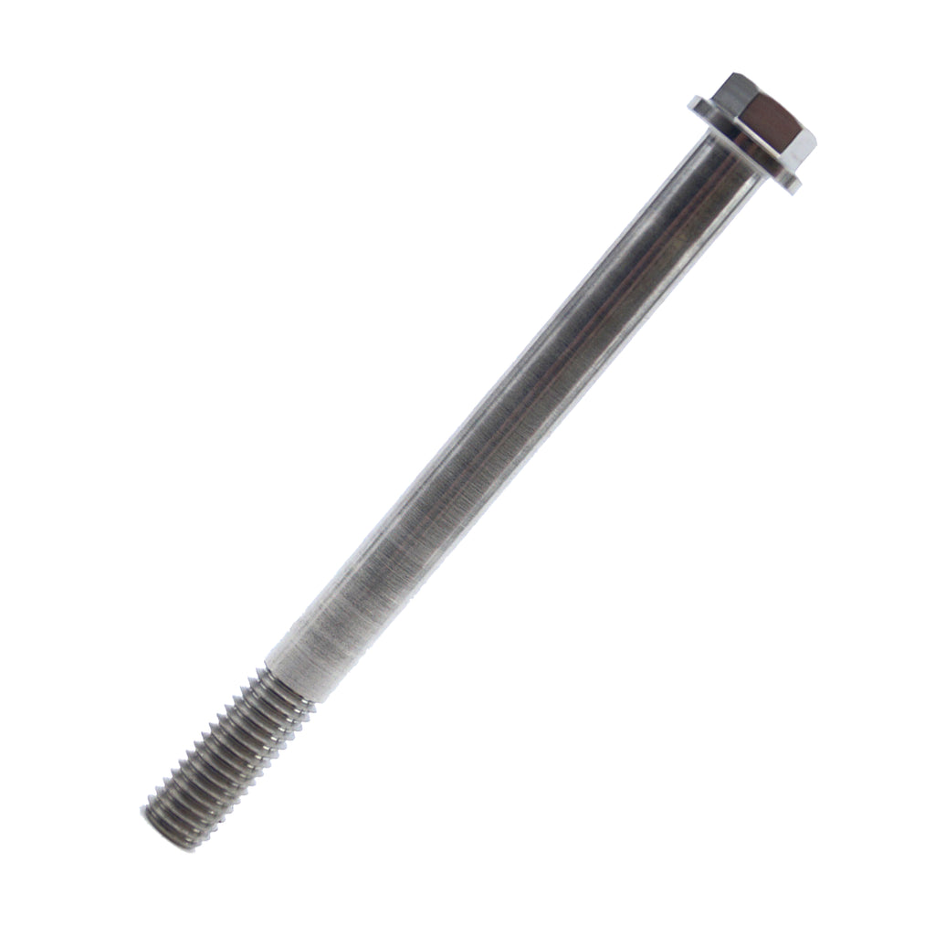 TITANIUM GR5 BOLT M8 x 90mm EACH, FLANGE OD: 14mm / HEX SIZE: 10mm, /