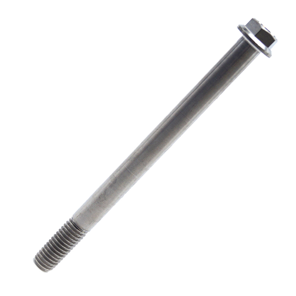 TITANIUM GR5 BOLT M8 x 100mm EACH, FLANGE OD: 14mm / HEX SIZE: 10mm, /