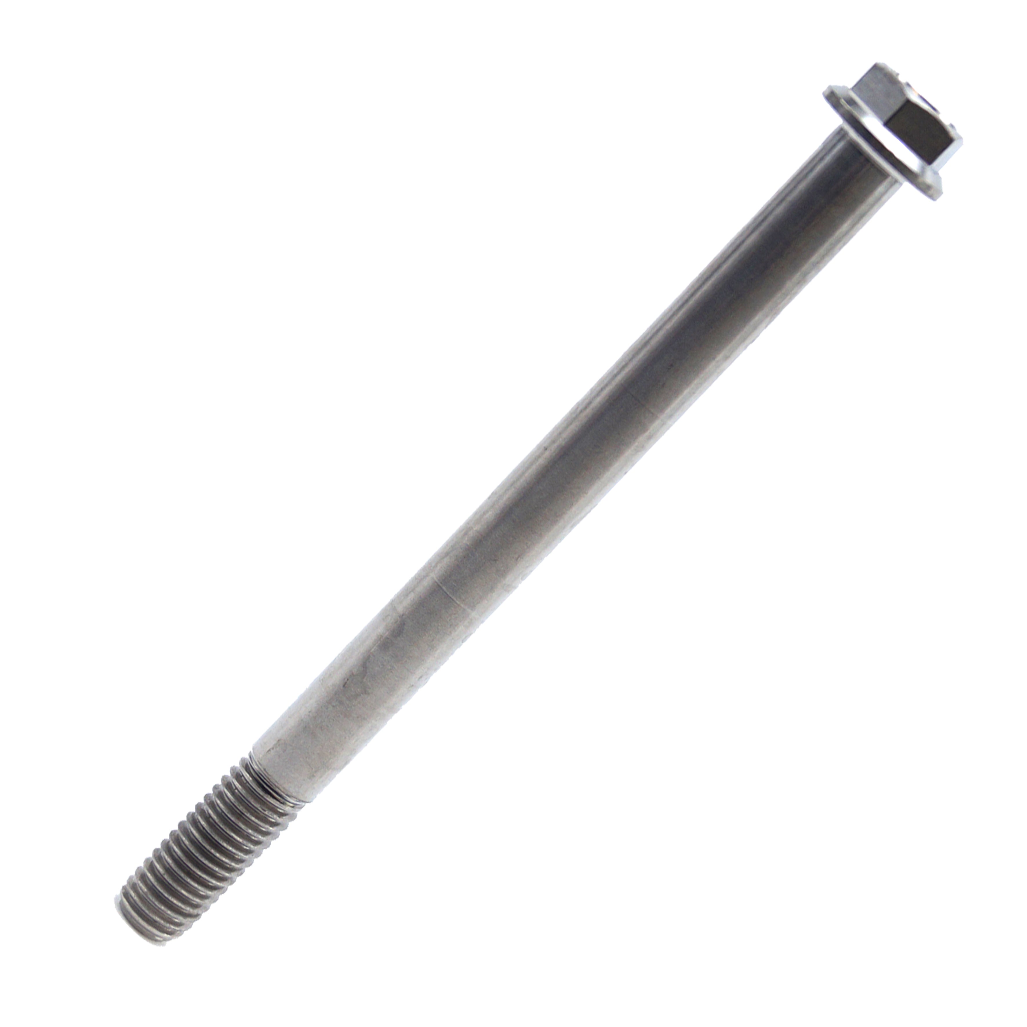 TITANIUM GR5 BOLT M8 x 100mm EACH, FLANGE OD: 14mm / HEX SIZE: 10mm, /