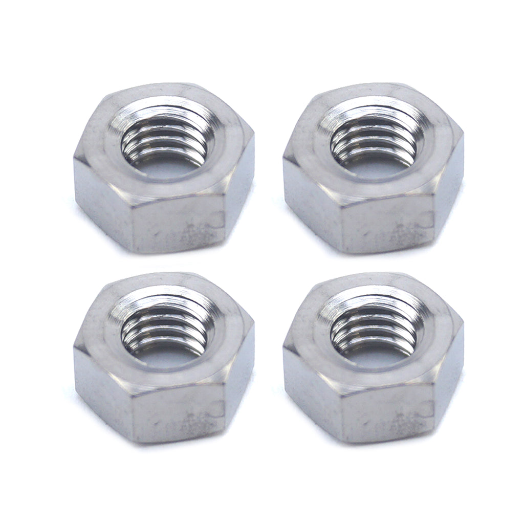 TITANIUM M5x0.80 SLIM NUT PK4, PACKOF 4 / BRAKE & CLUTCH LEVER NUT, KAWASAKI OEM REF: 311AA0500