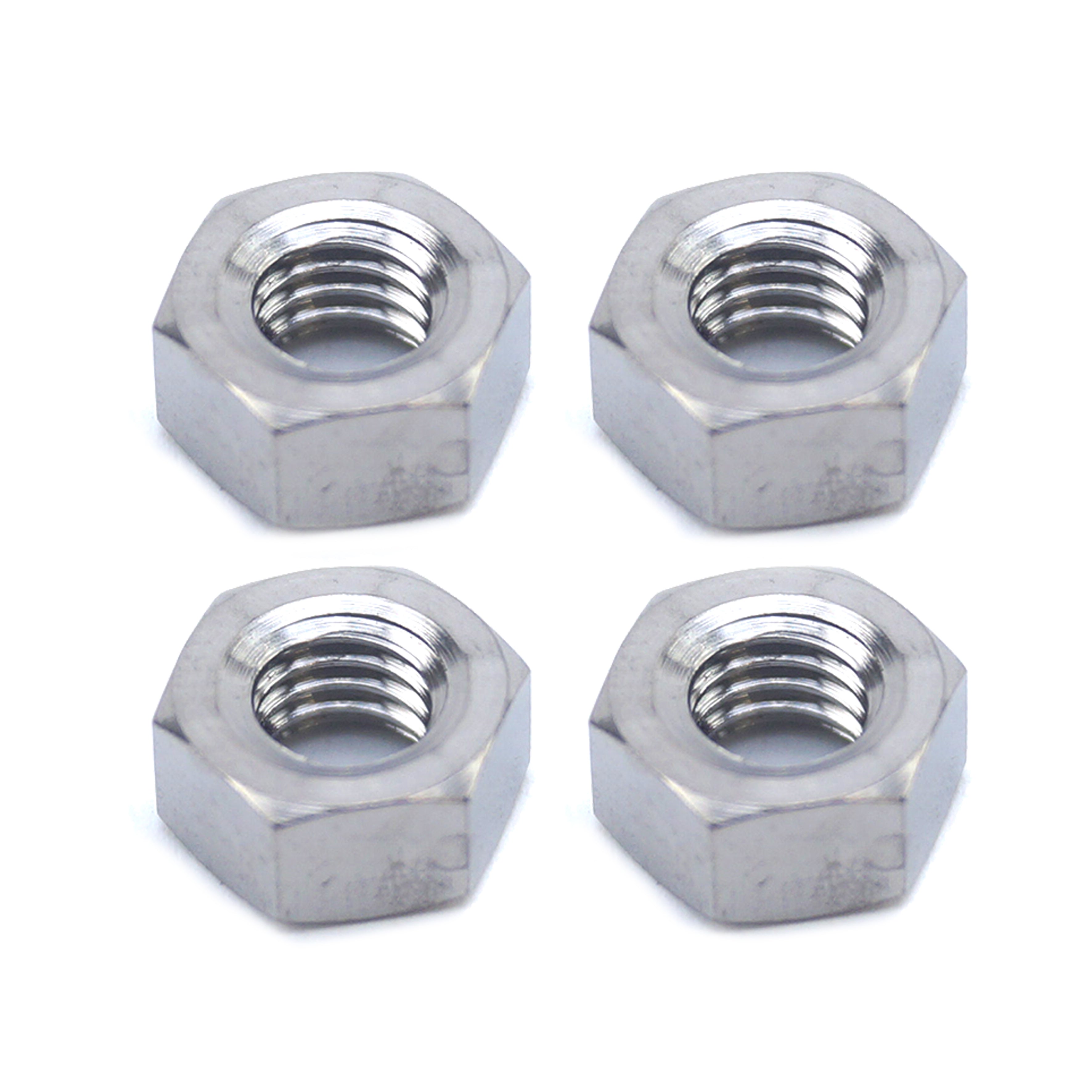 TITANIUM M5x0.80 SLIM NUT PK4, PACKOF 4 / BRAKE & CLUTCH LEVER NUT, KAWASAKI OEM REF: 311AA0500