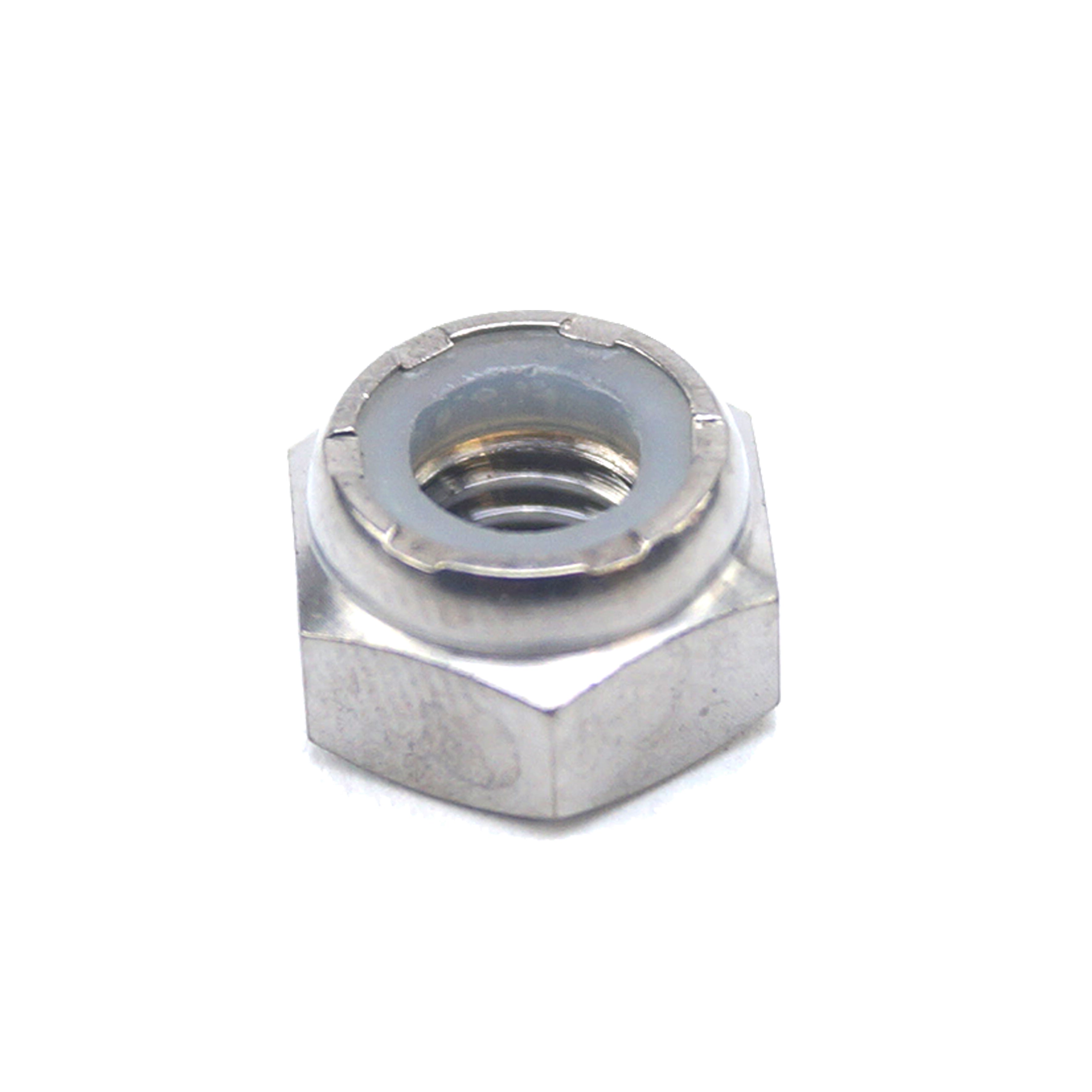 TITANIUM M6x1.00 SLIM NYLON NUT, EACH / BRAKE & CLUTCH LEVER NUT